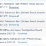 bup admission result 2022 |BUP Admission Result 21-2022 PDF