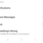 Messenger ignore messages option Back 2022 (Solved)