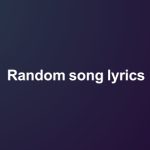 (Original) Random Song lyrics Generator tagalog